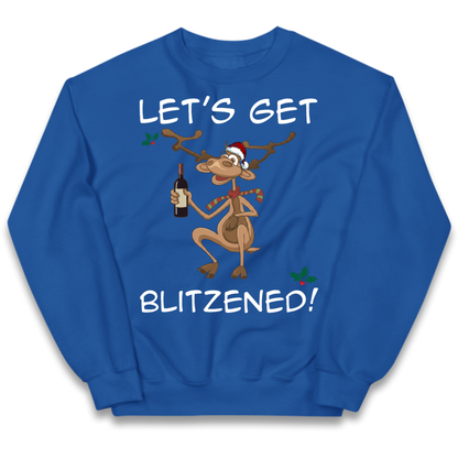 Lets Get Blitzened Kids Jumper