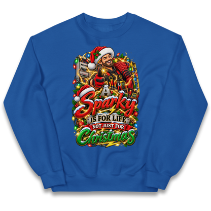 Sparky Christmas Kids Jumper
