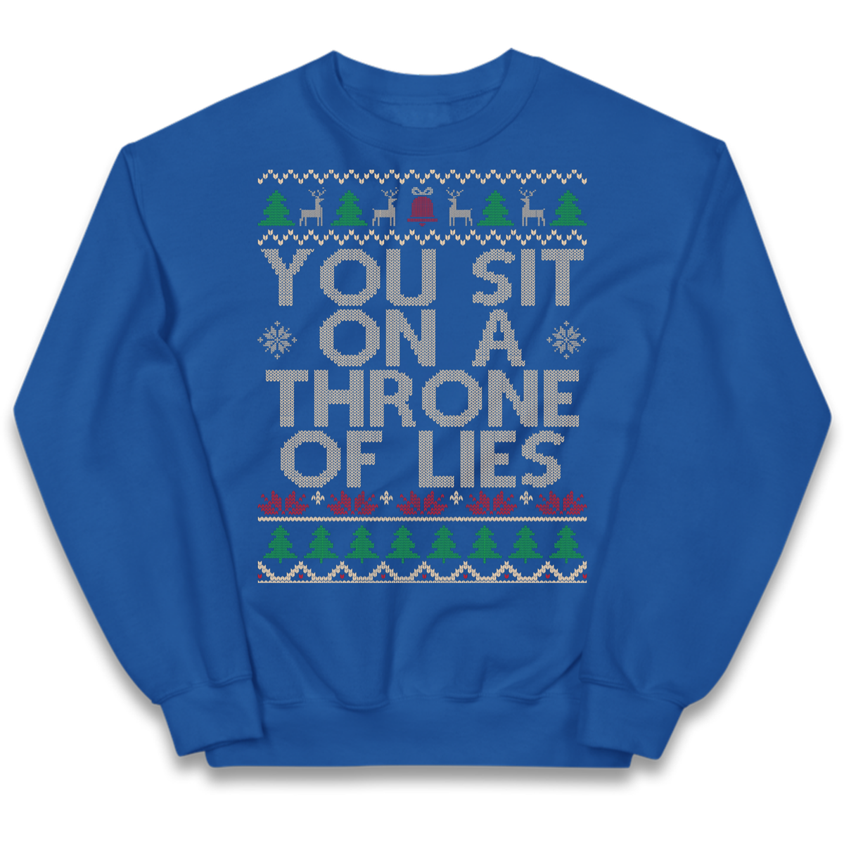 Throne Of Lies Christmas Kids Jumper