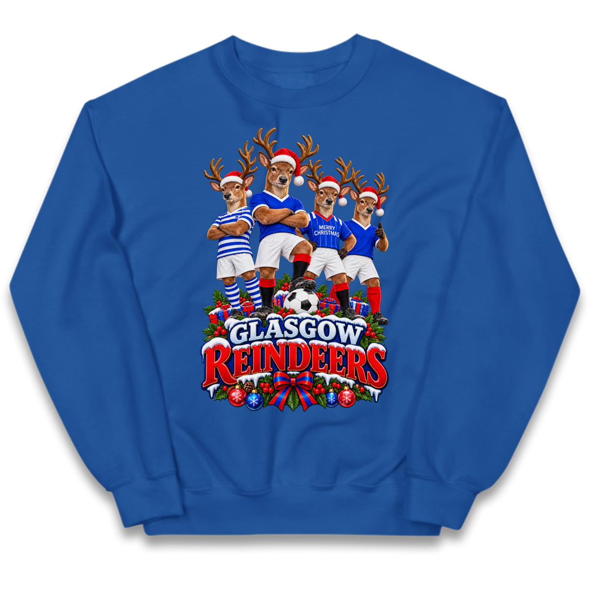 Rangers Christmas Kids Jumper