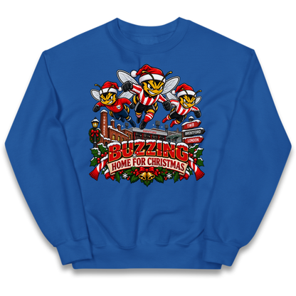 Brentford Football Christmas Kids Jumper