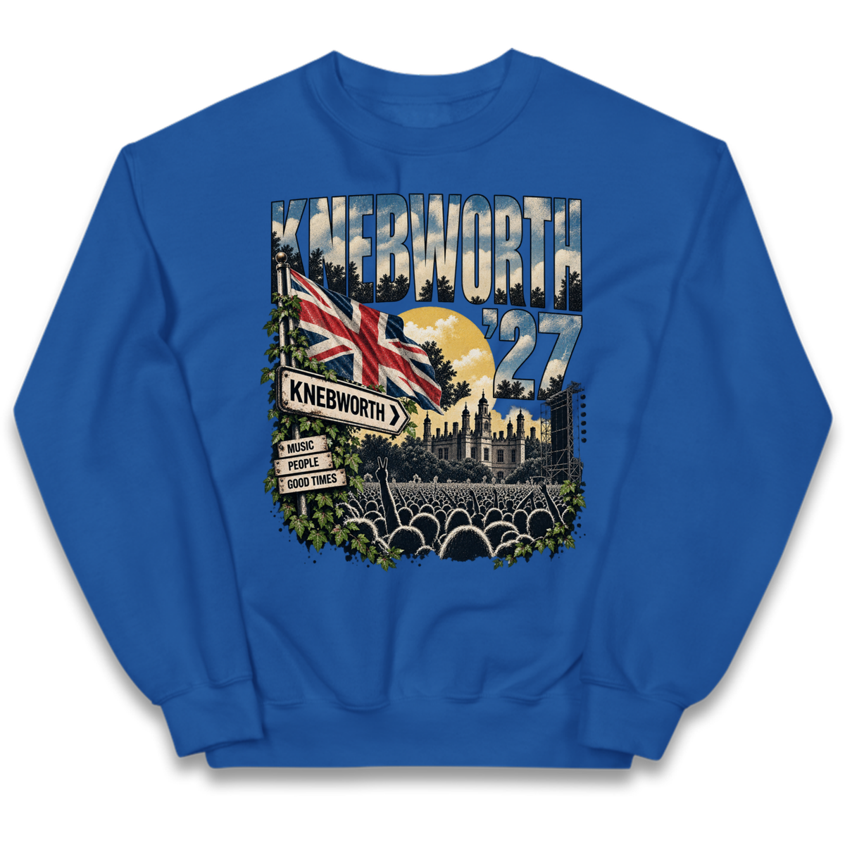 Oasis Knebworth Live '27 Kids Jumper