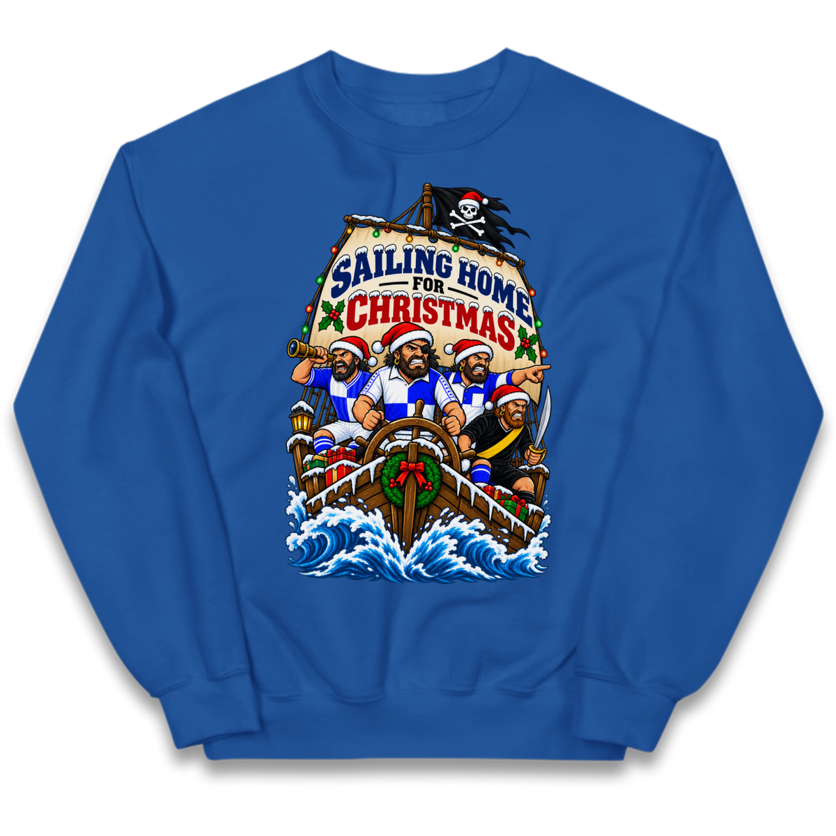 Bristol Rovers Christmas Kids Jumper