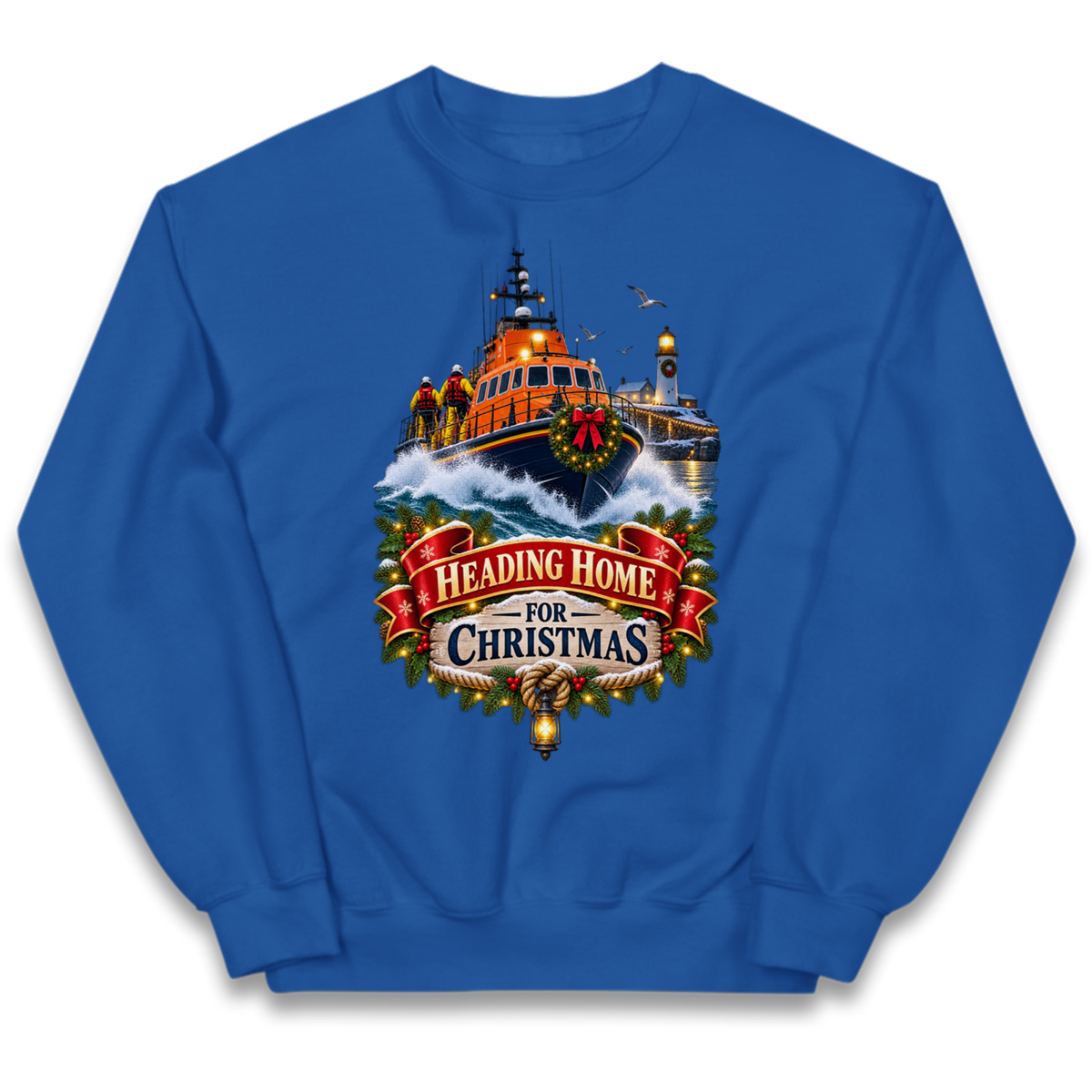 RNLI Christmas Kids Jumper