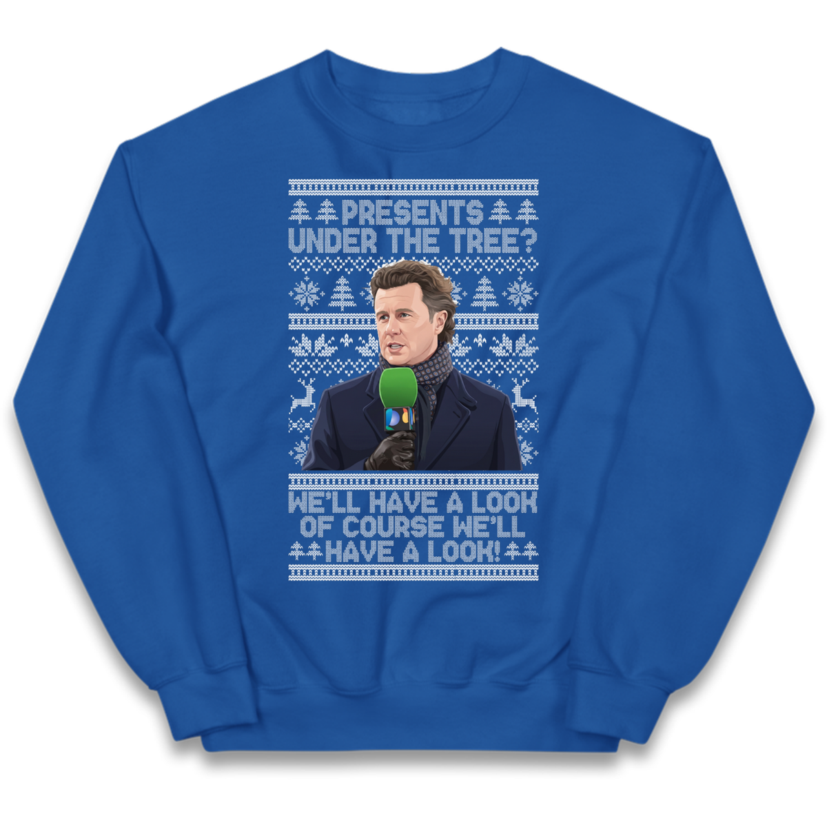 Steve Mcmanaman Christmas Kids Jumper