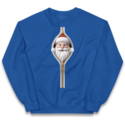 Santa Face Novelty Kids Jumper