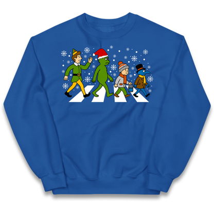 Abbey Road Walk Christmas jumper Kids Jumper