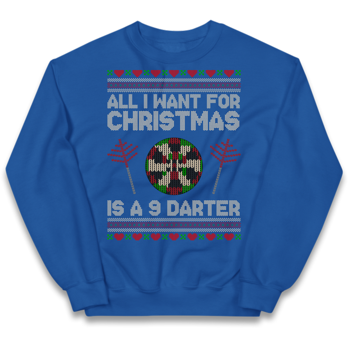 Festive Darts Outfit Kids Jumper