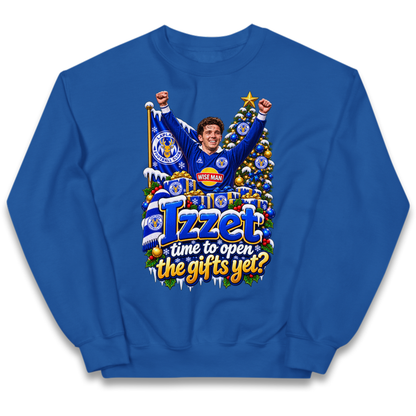 Leicester City Football Christmas Kids Jumper
