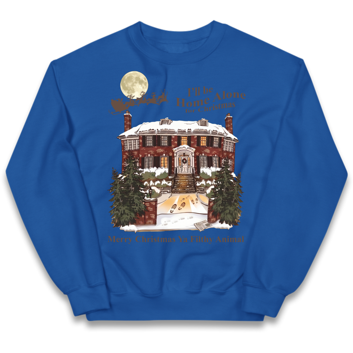 Home Alone Festive Christmas Kids Jumper