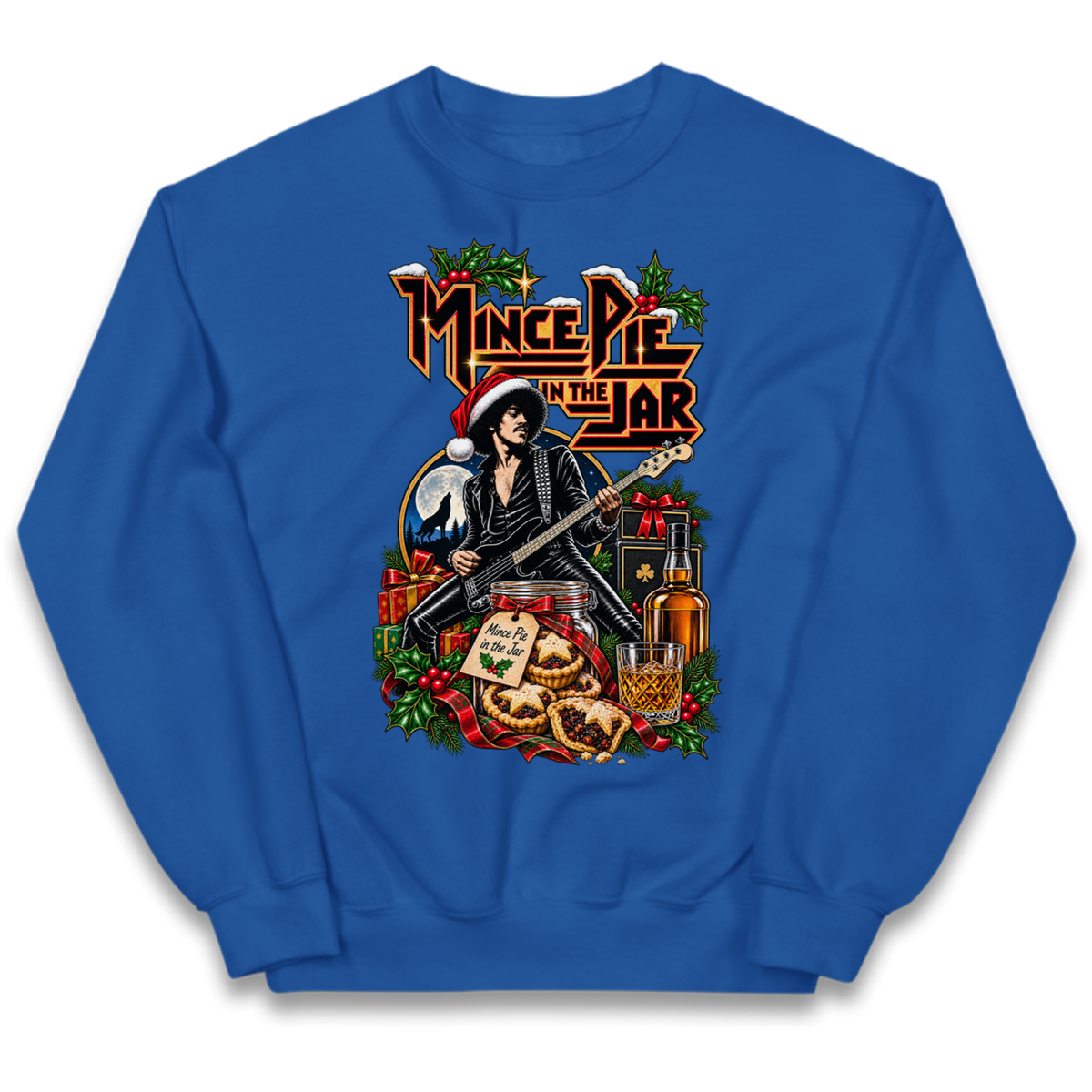 Thin Lizzy Christmas Kids Jumper