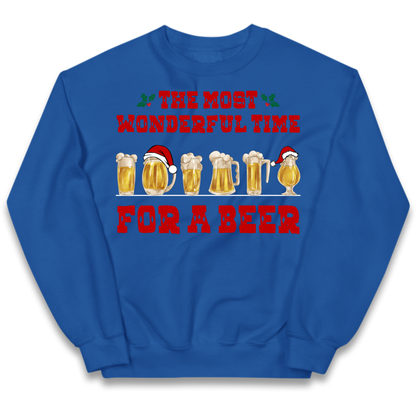 Festive Pint Graphic Kids Jumper