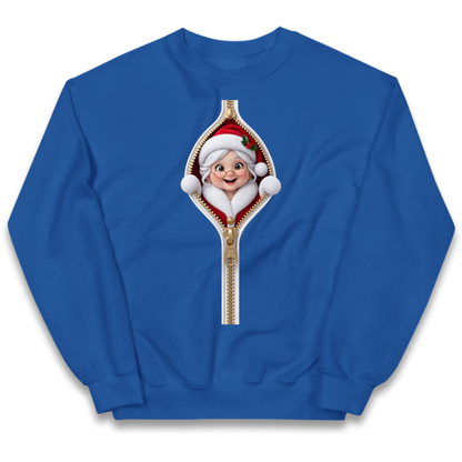 Mrs Claus Outfit Kids Jumper
