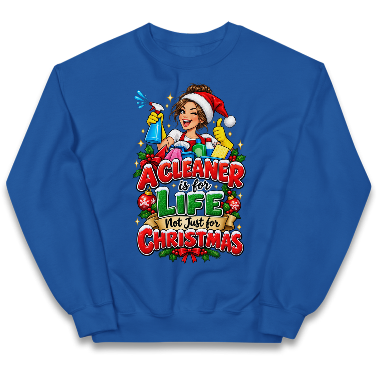 Cleaner Christmas Kids Jumper