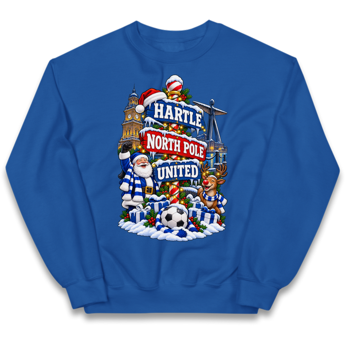 Hartlepool Christmas Kids Jumper