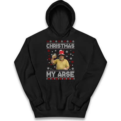 Christmas My Arse Kids Hoodie