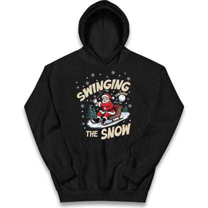 Christmas Golf Kids Hoodie