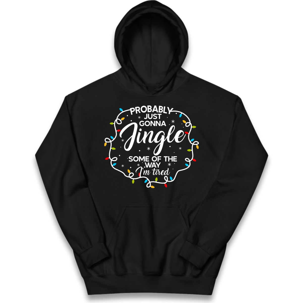 Lazy Festive Outfit Kids Hoodie