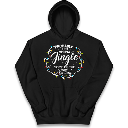 Lazy Festive Outfit Kids Hoodie