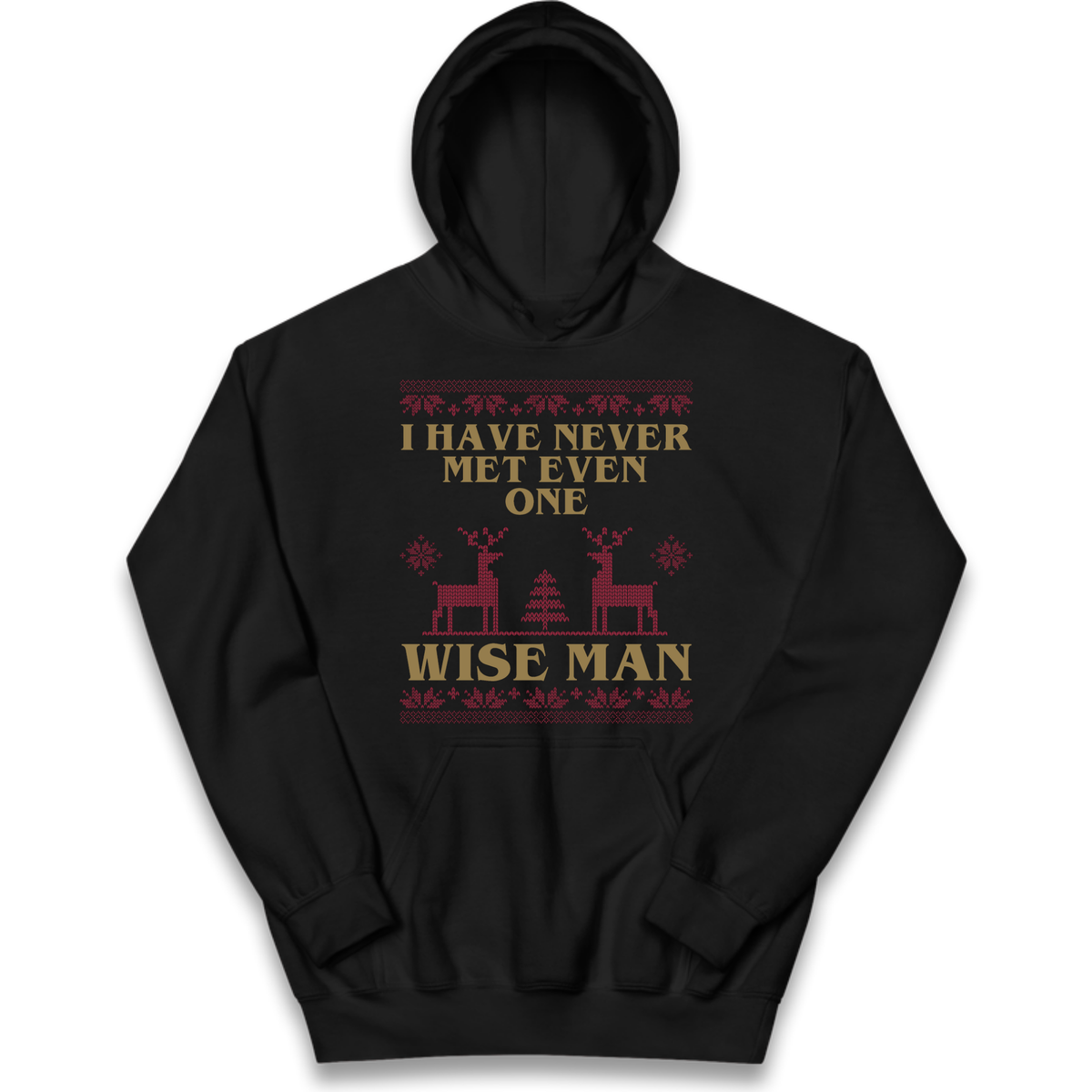 Retro Festive Graphic Kids Hoodie