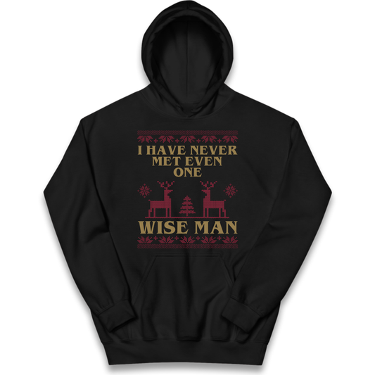Retro Festive Graphic Kids Hoodie