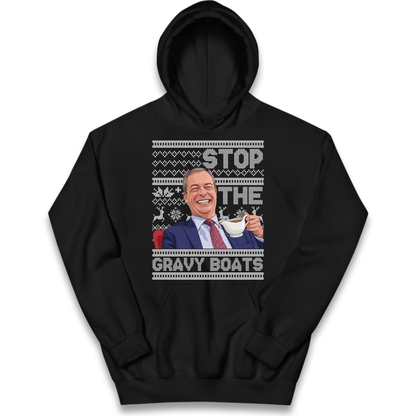 Satirical Festive Top Kids Hoodie