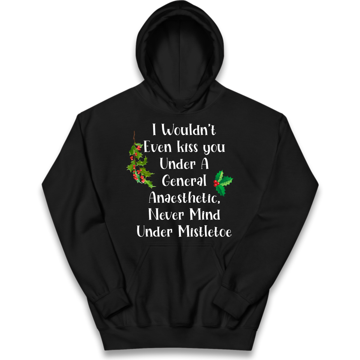 Cheeky Festive Slogan Kids Hoodie