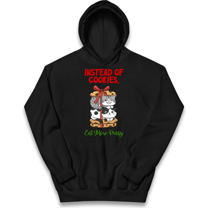 Cheeky Cat Slogan Kids Hoodie