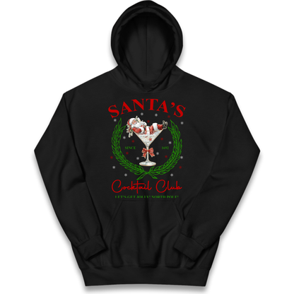 Cocktail Lover Christmas Kids Hoodie