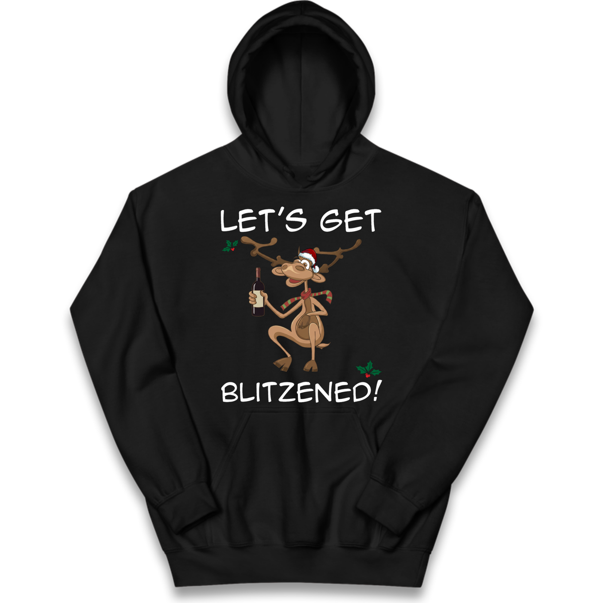 Lets Get Blitzened Kids Hoodie