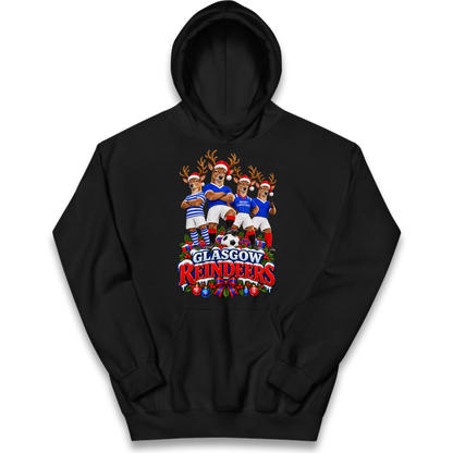 Rangers Christmas Kids Hoodie