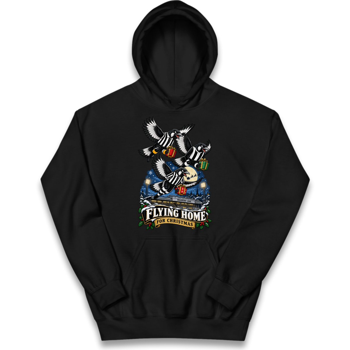 Notts County FC Christmas Kids Hoodie