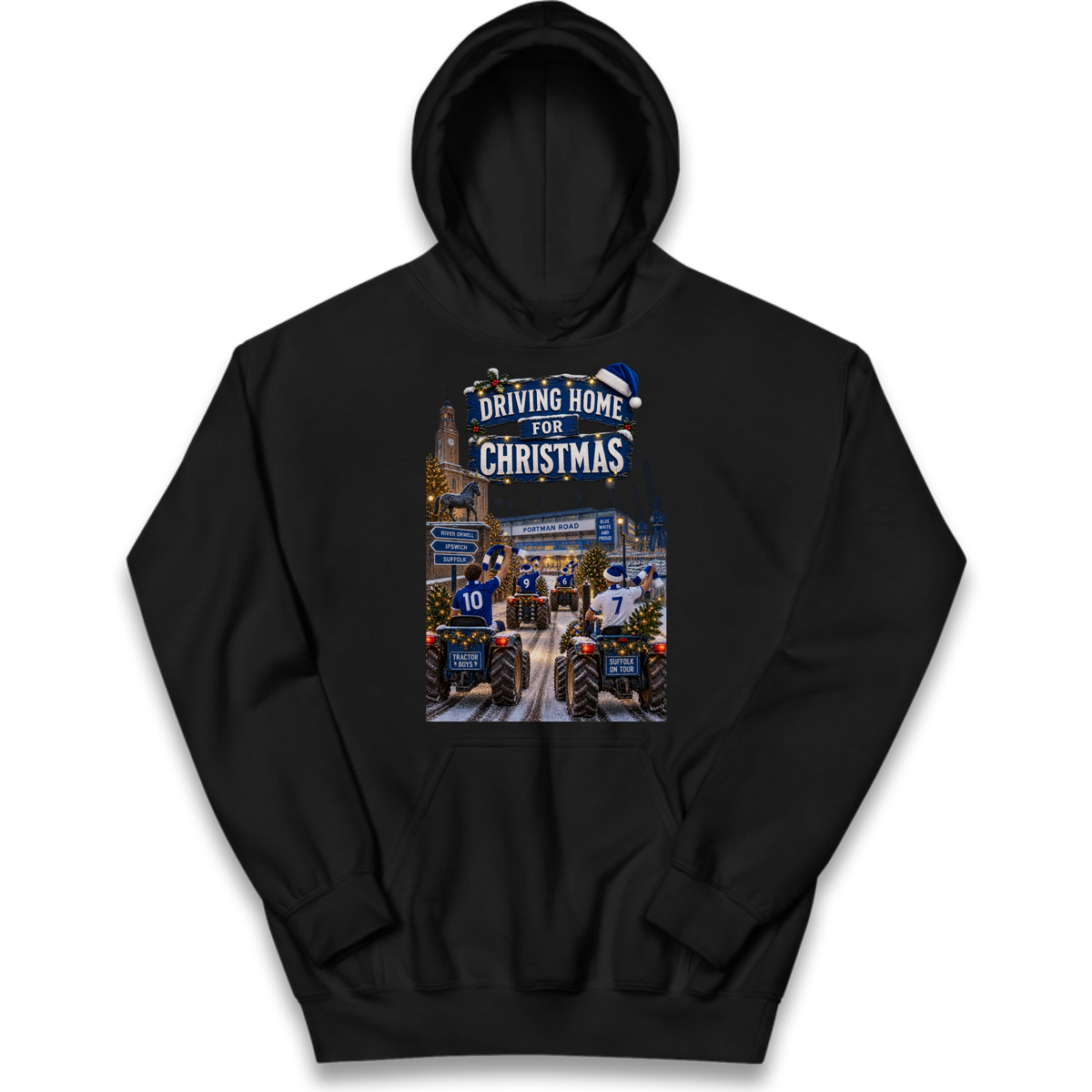 Ipswich Town Christmas Kids Hoodie