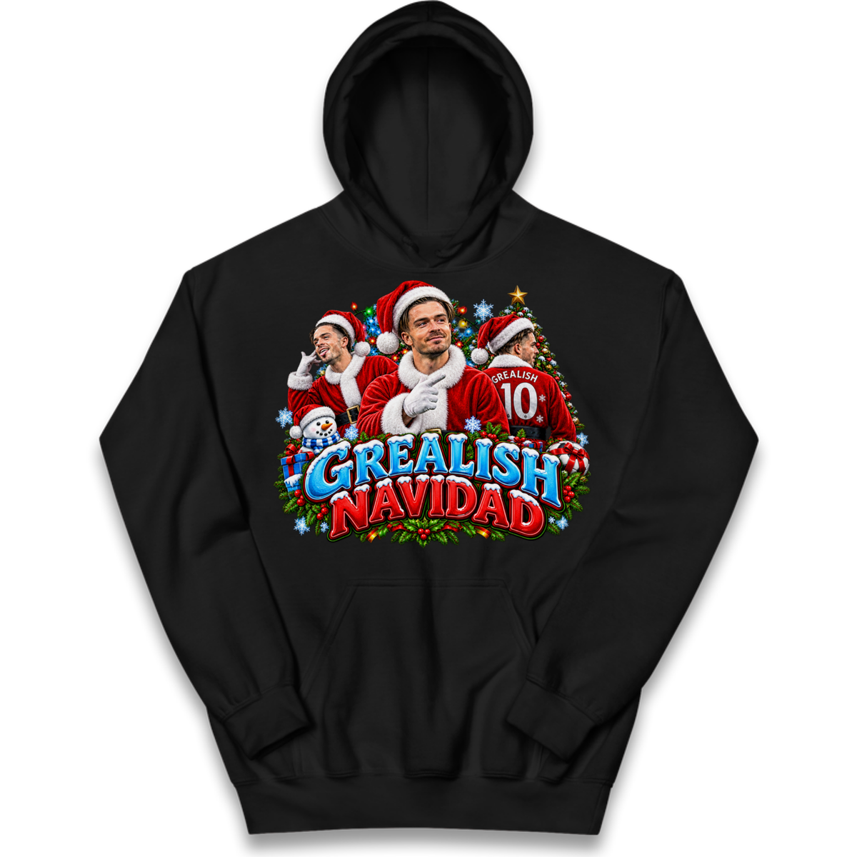 Grealish Navidad Kids Hoodie