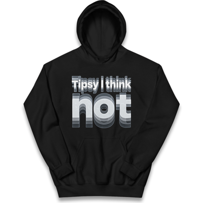 Tipsy I Think Not TikTok Viral Kids Hoodie