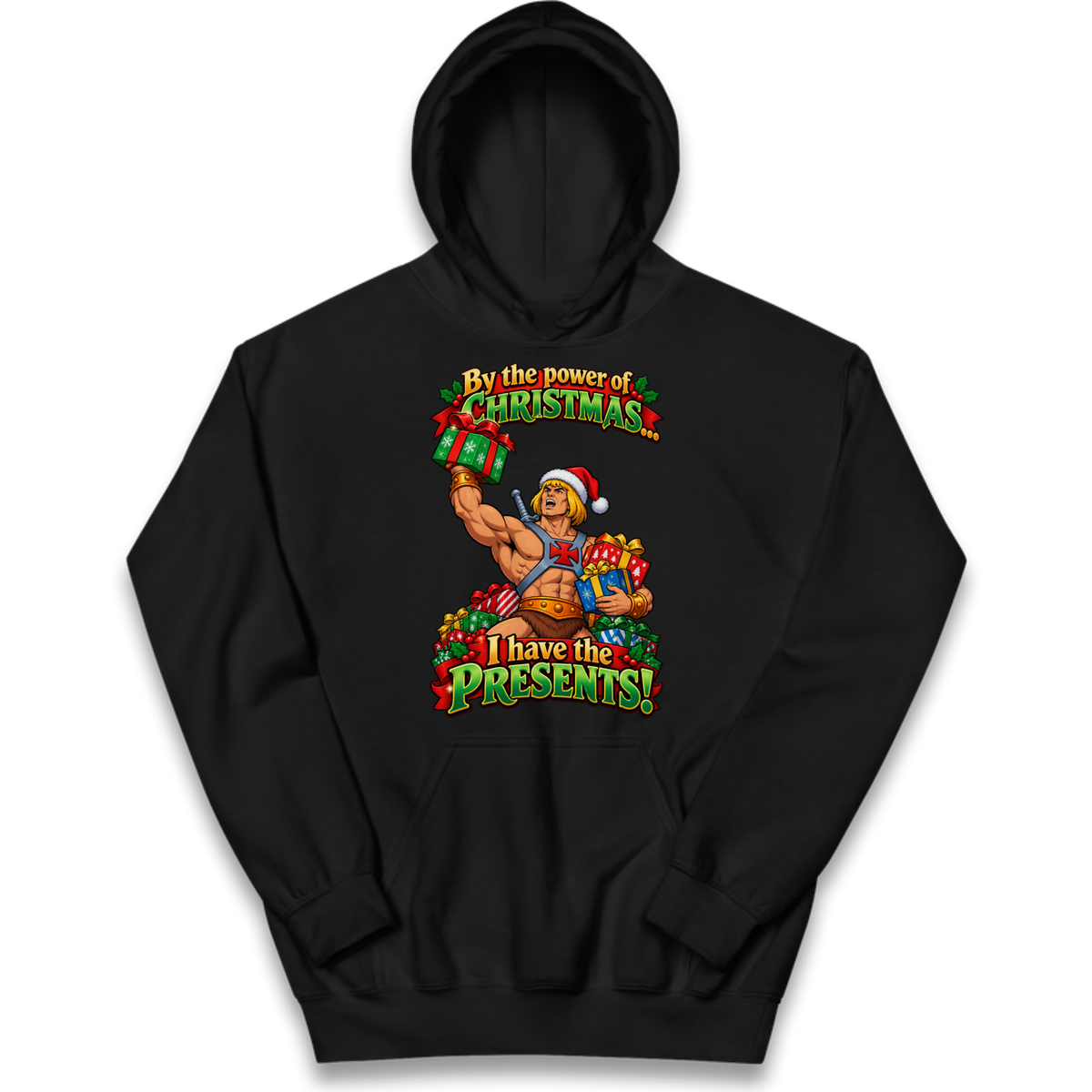 He Man Christmas Kids Hoodie