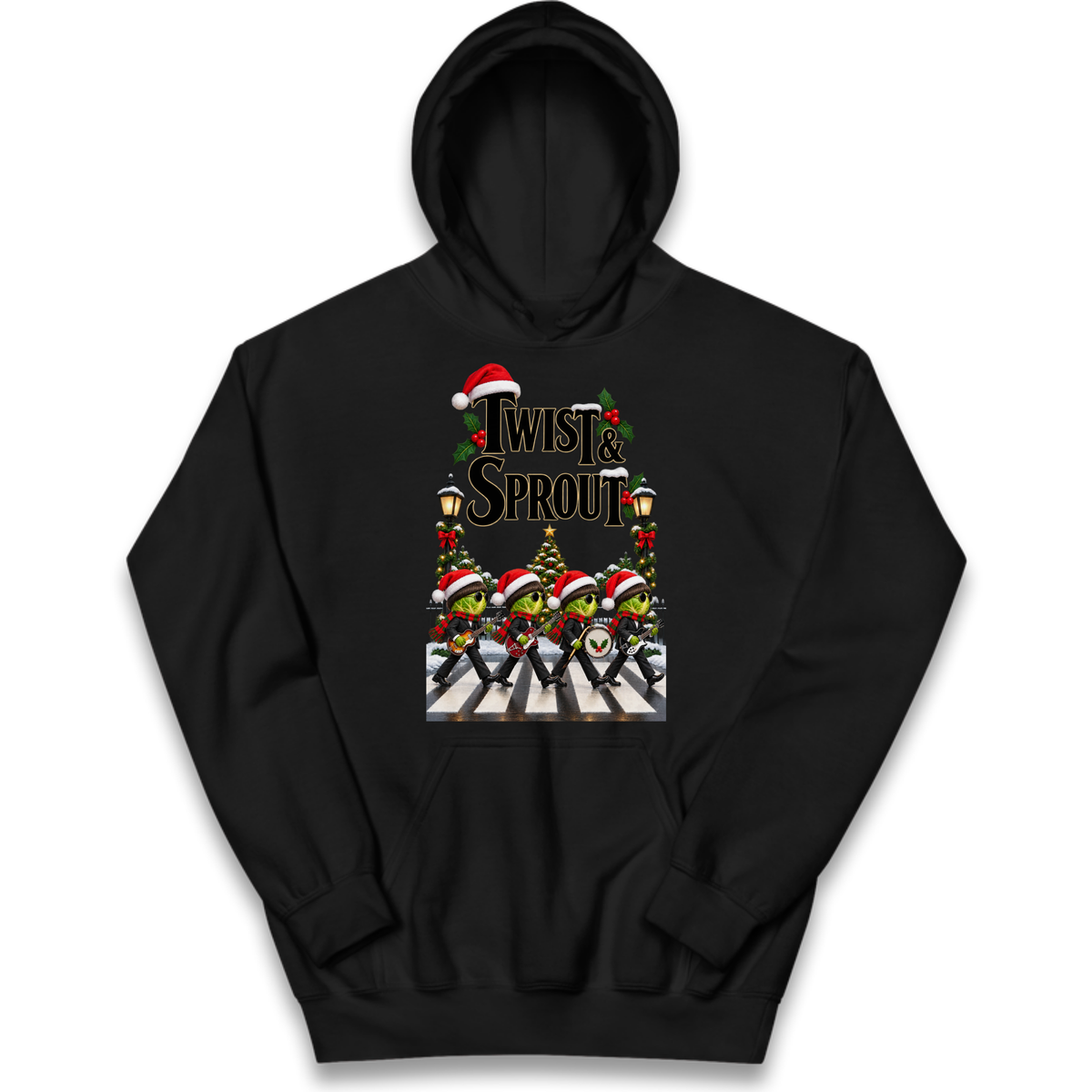 The Beatles Christmas Kids Hoodie