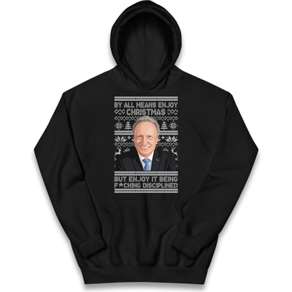 Neil Warnock Christmas Kids Hoodie