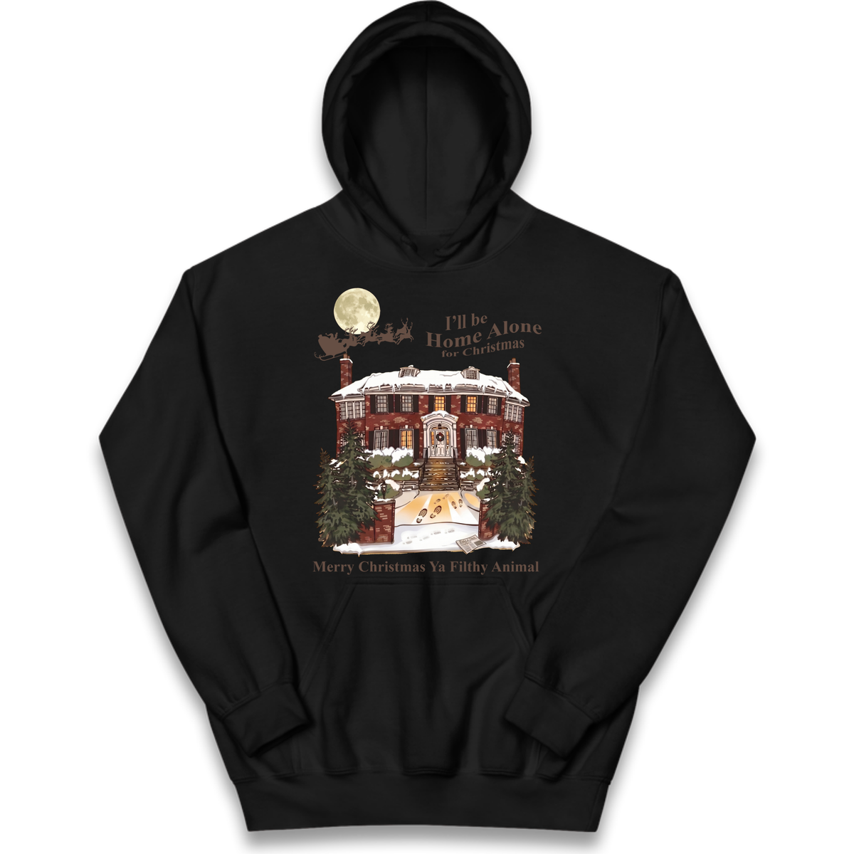 Home Alone Festive Christmas Kids Hoodie