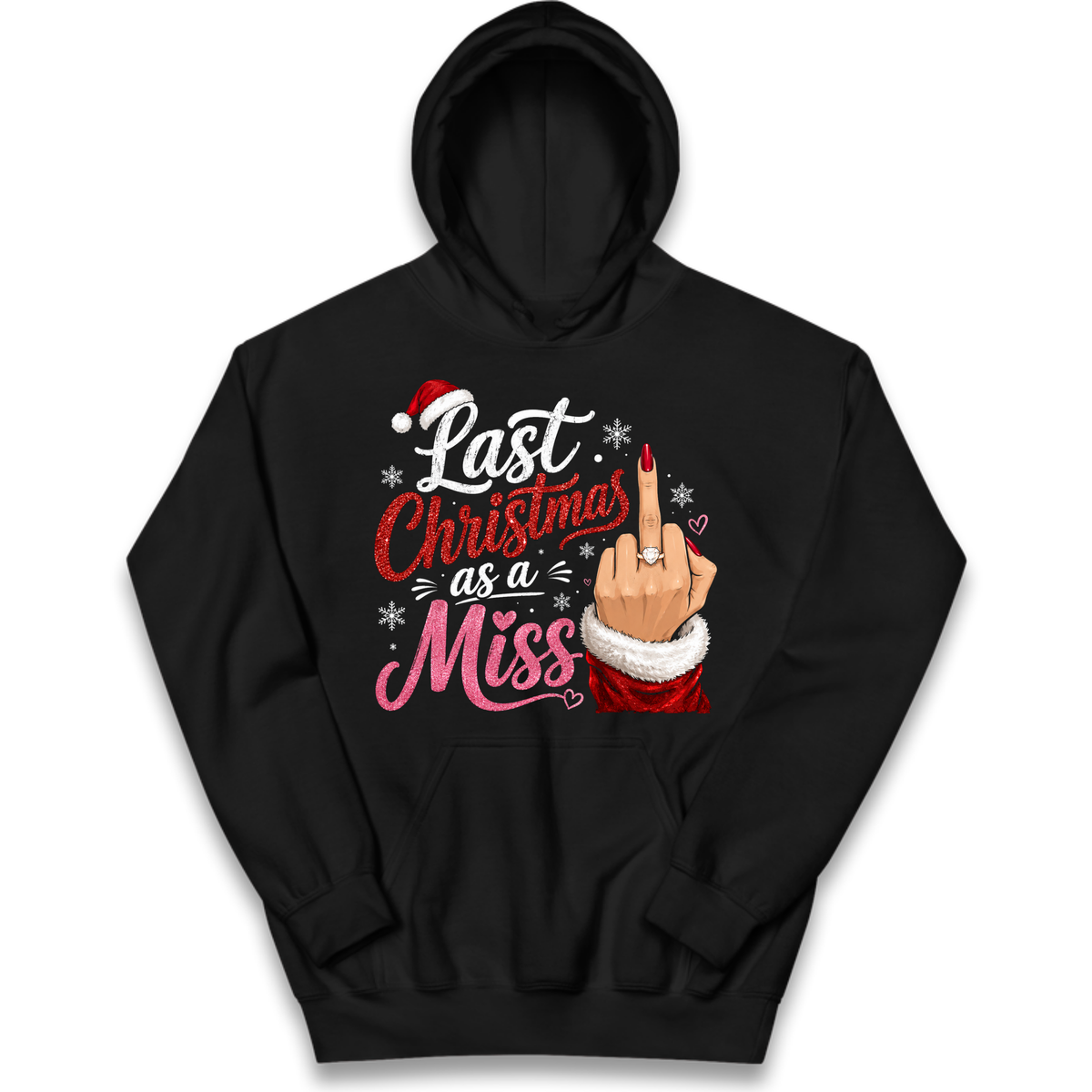 Last Christmas as a Miss Christmas Kids Hoodie