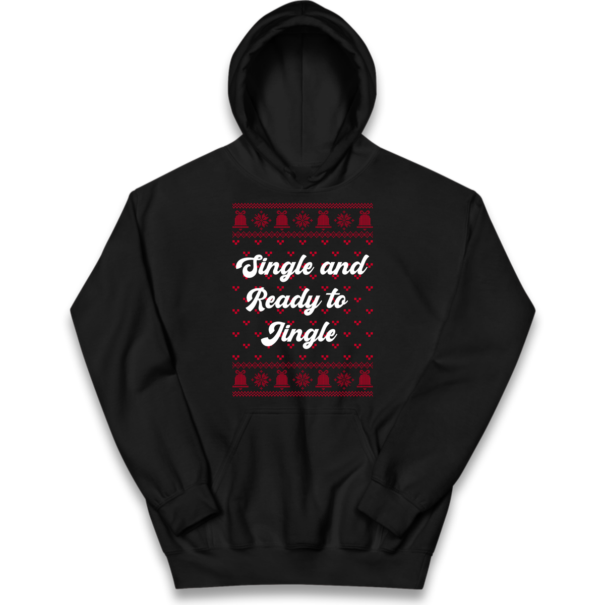 Adult Xmas Tee Kids Hoodie