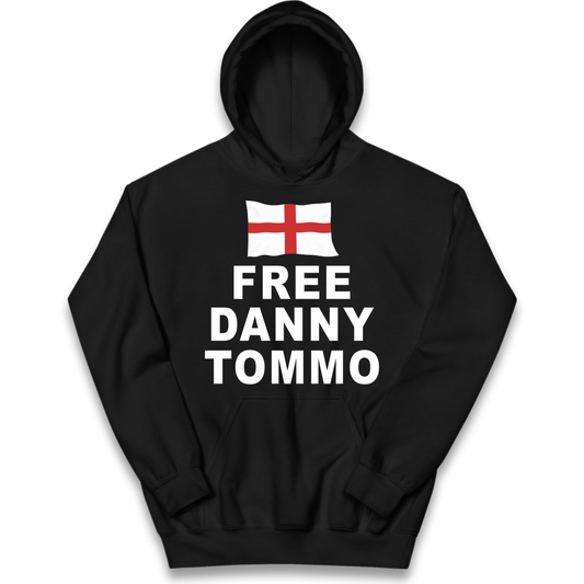 Free Danny Tommo Kids Hoodie