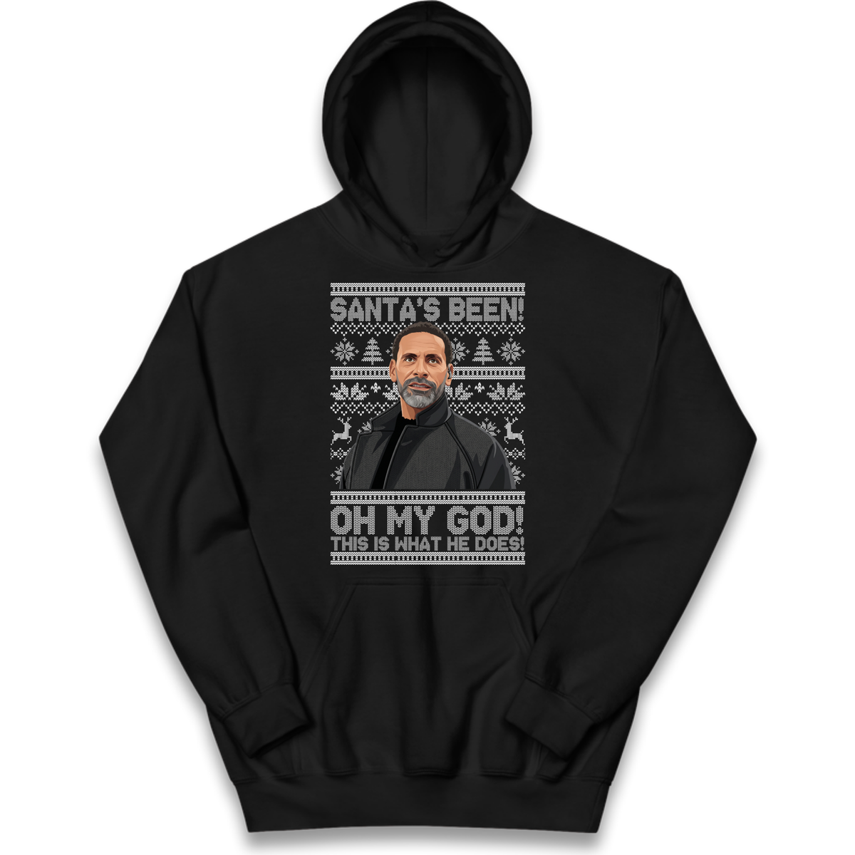 Steve Rio Ferdinand Christmas Kids Hoodie