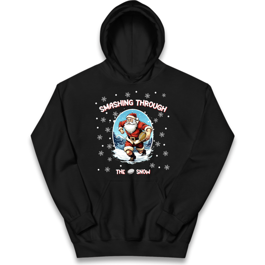 Rugby Santa Clothing Kids Hoodie