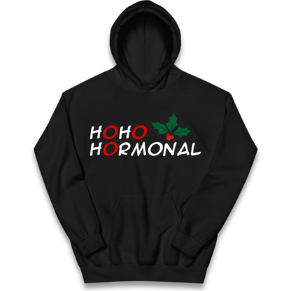 Ho Ho Hormonal Kids Hoodie
