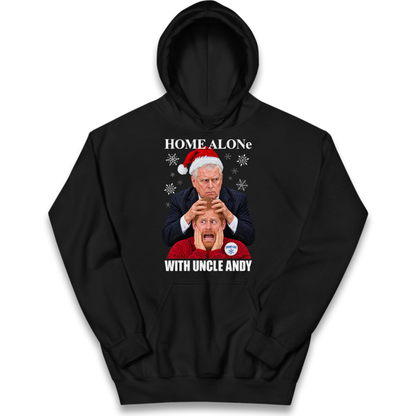 Home Alone Prince Harry Andrew Christmas Kids Hoodie