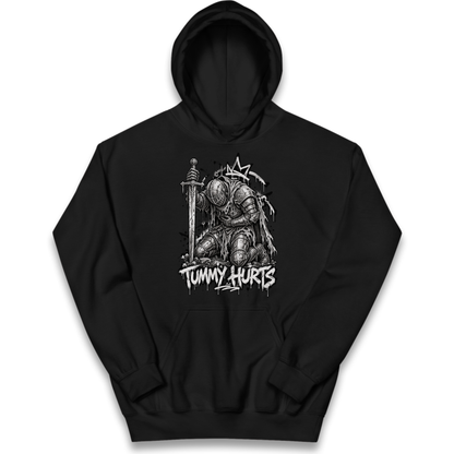Tummy Hurts Knight Kids Hoodie
