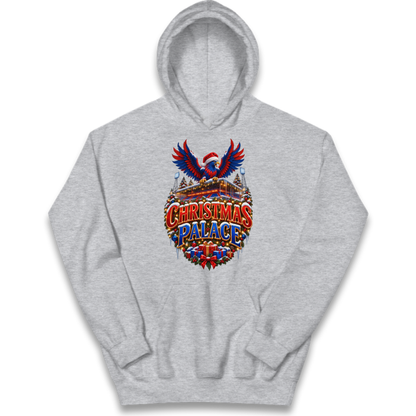 Crystal Palace Football Christmas Kids Hoodie