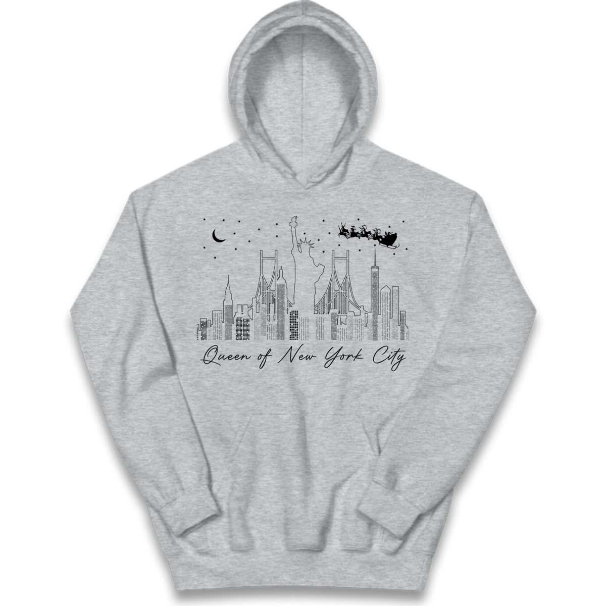 Queen Of New York City Kids Hoodie