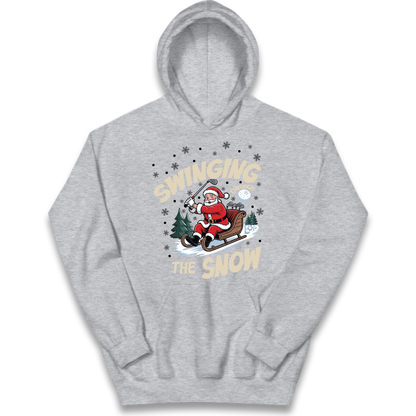 Christmas Golf Kids Hoodie